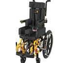 Kanga TS Pediatric Folding Tilt-In-Space Wheelchair - Aluminum Frame
Features an ecomomical seating system that