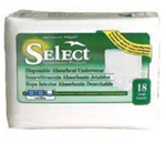 Select&#174; Disposable Absorbent Underwear - Features &amp;amp; Benefits:

Select&#174; Disposable 
