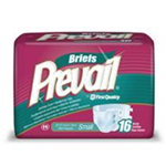 PREVAIL BRIEFS- SMALL ADULT - For Moderate to Maximum Ab