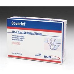 BSN Medical Coverlet 1in.x3in. 100 Strips/Pieces
