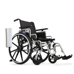 Invacare Insignia 16 x 16 Frame w/Convertible, Adj Height Arms Footrests and Urethane Tires Wheelc