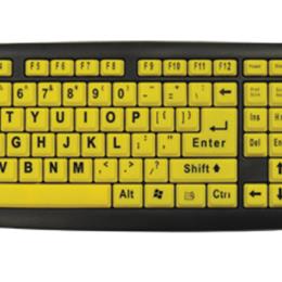 Bright Keys Low Vision Keyboard