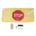 High Visibility Door Alarm Banner With Magnetically Activated Alarm System - Product Description&lt;/SPAN