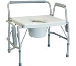 Imperial Collection 3-in-1 Steel Drop Arm Commode - The Imperial Collection 3-in-1 drop arm commode features arms th