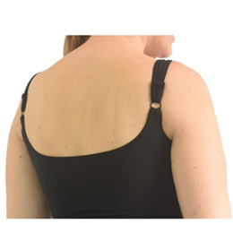 Mastectomy Camisole / Classic Tank Top with Built-In Breast Prosthetics in Black Mastectomy Camisole / Classic Tank Top with Built-In Breast Prosthetics in Black