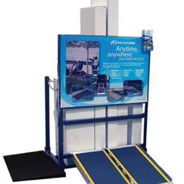 Show & Stow Portable Ramp Display & Storage Rack