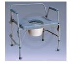Nova Ortho-Med Heavy Duty Drop-Arm Commode w/ Extra Wide Seat - 
    Weight – 19lbs. 
    Toilet seat opening
