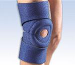Safe-T-Sport&#174; EZ-ON&#174; Thermal Neoprene Universal Knee Wrap Series 37-307XXX - Easy to apply or remove with simple wrap design. Ideal for swoll