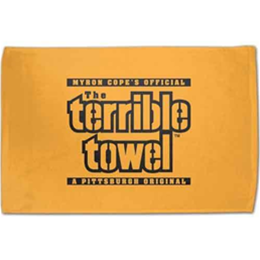 STEELERS TERRIBLE TOWEL GOLD