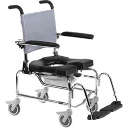 RAZ-AP (Attendant Propelled) Rehab Shower Commode Chair