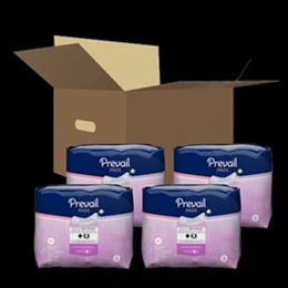 First Quality :: Prevail Bladder Control Pad:  Maximum Absorbency, Long, Jumbo Pack, 4 bags of 39 (156ct.)
