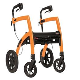 Rollz Motion Transport Chair/Rollator Combo