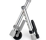 BRAKES W/3&quot; WHEELS WALKER W/1IN TUBING - Walker Accessories: *Also Includes One Pair Of Glide Caps  Glide