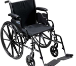 Cruiser lll - Lightweight, Dual Axle - Adjustable seat rail extension and extendable upholstery easily 