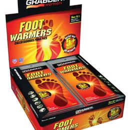 Foot Warmer Display Grabber Medium/Large Box/30 pair