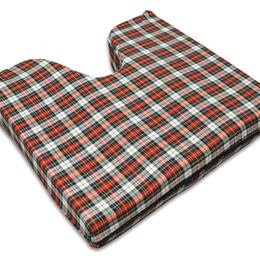 Coccyx Wheelchair Cushion Foam Plaid 16 x 18 x 3 Coccyx Wheelchair Cushion Foam Plaid 16 x 18 x 3