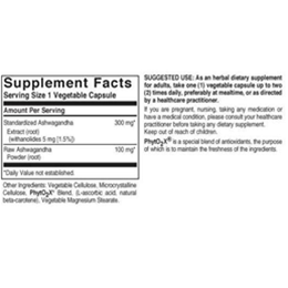 Ashwagandha Root Extract Vegetable Capsules