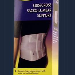 Criss Cross Sacro-Lumbar Support Large 36 - 42