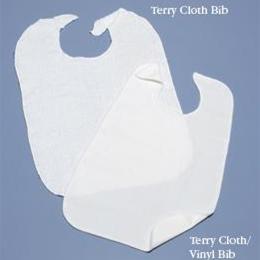 North Coast Medical Terry Cloth & Terry Cloth/Vinyl Bibs