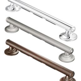 Moen Elegance Grab Bar 24 Chrome w/Grip Pads