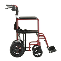 Image of 19 inch Transport Chair with 12 inch Rear Wheels - 330 7
