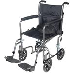 Lightweight Steel Transport Wheelchair With Swing Away Footrests - Product Description&lt;/SPAN