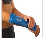 Reusable Cold Pack A - 4.5&quot; x 9&quot; size can be used to treat the neck, jaw or sinus area,