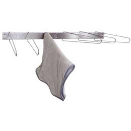 Towel Drying Rack Folding 6-Hook Wall Mount
