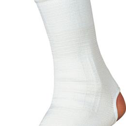Elastic Ankle Support White Extra Extra Large 13.5 - 15