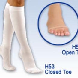 Image of Activa® Anti-Embolism Stockings Knee High 18 mm Hg Series H53 (Knee High Closed Toe) Series H504 1