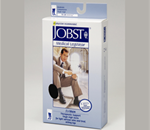 Jobst for Men 15-20 mmHg Closed Toe Thigh High Ribbed Compression Socks - Comfortable, gradient compression hosiery designed for men’s nee