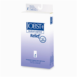 Jobst Relief 30-40 mmHg Knee High Support Stockings (Open Toe)