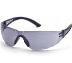 Pyramex Cortez Saftey Glasses - Durable Dual Injected Polycarbonate And Rubber Temples.Ribbed Cu