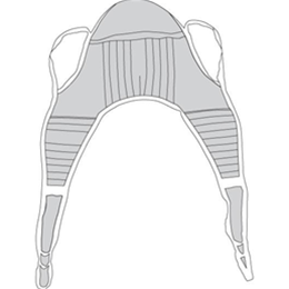 Image of Full Body Sling w/ Commode Opening 2