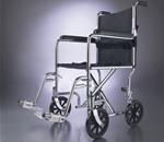 WHEELCHAIR TRANSPORT PERM S/A FOOT BLCK - Excel Transport Wheelchairs: This Economical Wheelchair Folds Fo