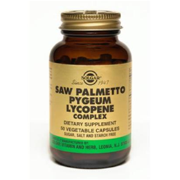 Saw Palmetto Pygeum Lycopene Complex Vegetable Capsules