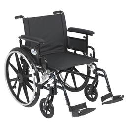 Image of Viper Plus Gt Wheelchair With Flip Back Adjustable Arms With Various Front Rigging
