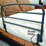 30” SAFETY BED RAIL - Works well as a side rail for preventing falls, and as a support
