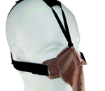 SleepWeaver Cloth Nasal CPAP Mask - 
The entire portion of the mask that contacts the skin is