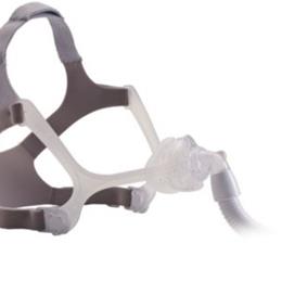 Wisp mask with clear frame, Extra Large cushion, with headgear thumbnail
