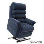LC-570m Elegance - 
    New Infinite Comfort Seating utilizes a unique spr