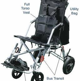 Drive Medical :: Trotter Mobility Positioning Chair  14  Wide