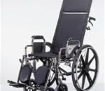 WHEELCHAIR RECLINER EXCEL 20&quot; DLA ELR - Excel Recliner Wheelchair. Seat 20&quot;W X 17&quot;D; Black, Nylon Uphols