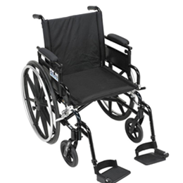 ALUMINUM VIPER PLUS GT-DELUXE HIGH STRENGTH, LIGHTWEIGHT, DUAL AXLE, BUILT IN SEAT EXTENSION