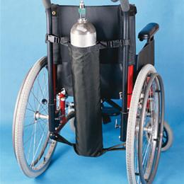Ableware® by Maddak, Inc. :: Oxygen Tank Holder for Wheelchairs