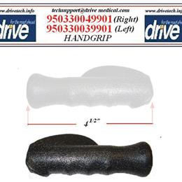 Drive Medical :: Hand Grip only  Left  for 3 Wheel Rollators