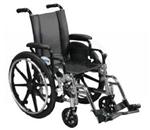 Viper Hi-Strength Light Weight Wheelchair - VIPER weighs 32 lbs. (Excluding front rigging). Easier to propel