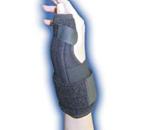Deluxe Thumb Splint - Protects the thumb with its lightweight, perforated outer shell.