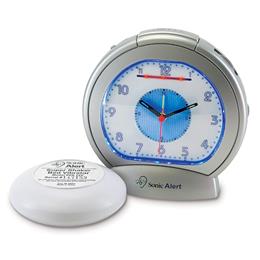 Sonic Boom Analog Alarm Clock with Super Shaker