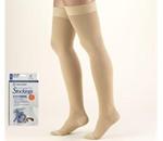 Truform Thigh High Silicone Dot Stay-Up Closed Toe - Designed to help relieve moderate conditions associated with poo
